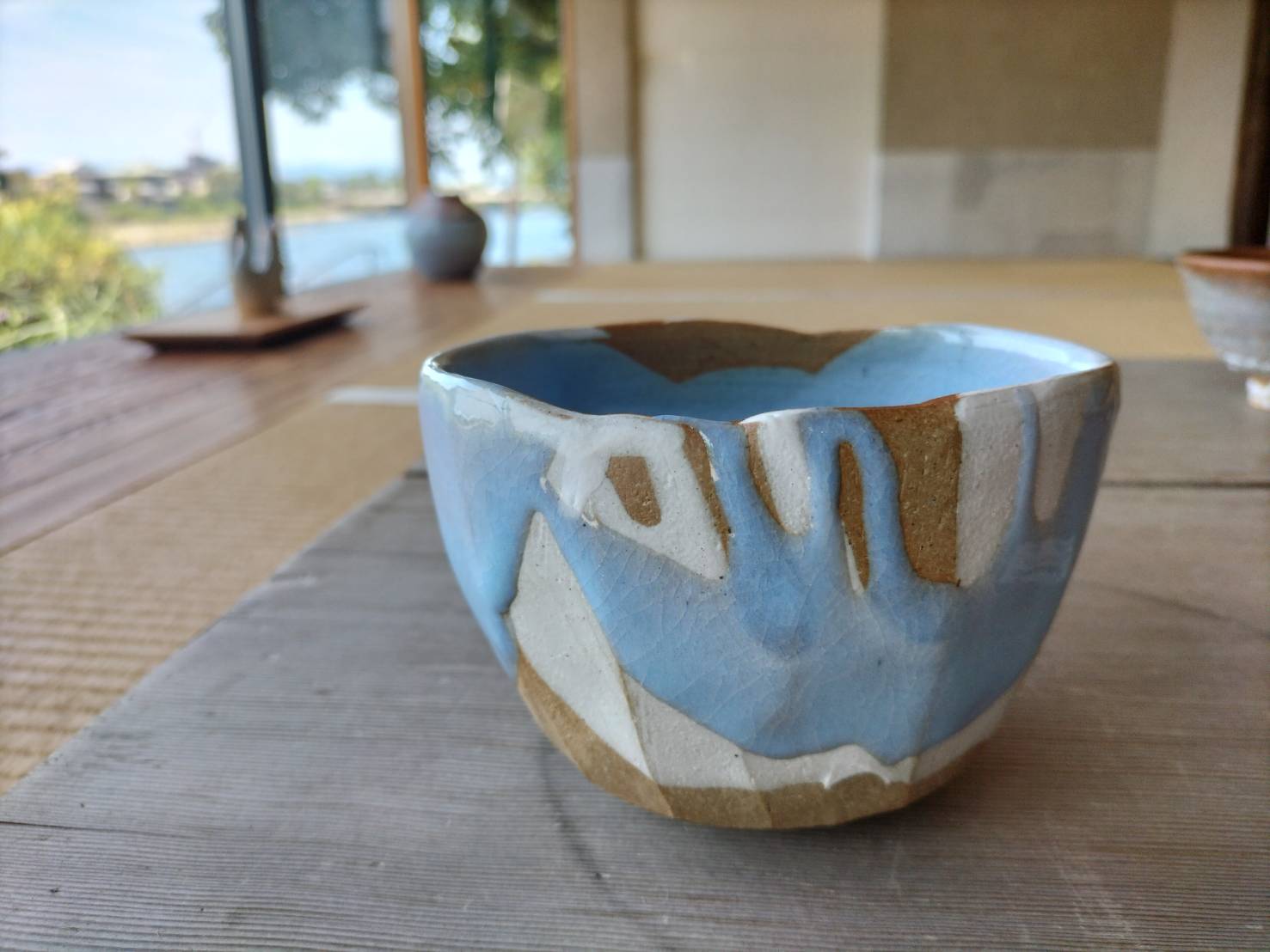 朝日焼十六世松林豊斎作　茶碗